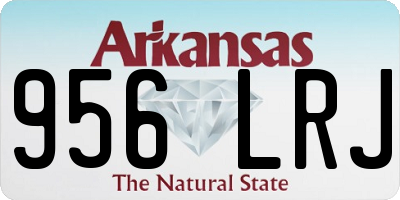 AR license plate 956LRJ