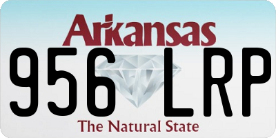 AR license plate 956LRP
