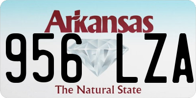AR license plate 956LZA