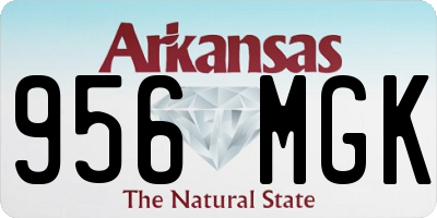 AR license plate 956MGK