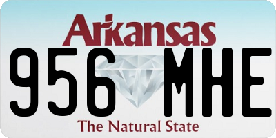 AR license plate 956MHE