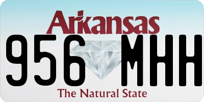 AR license plate 956MHH