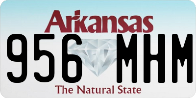 AR license plate 956MHM