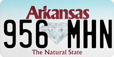 AR license plate 956MHN