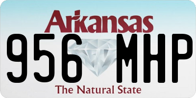 AR license plate 956MHP
