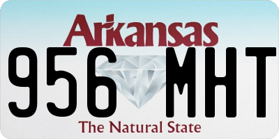 AR license plate 956MHT