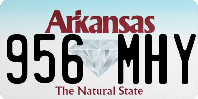 AR license plate 956MHY