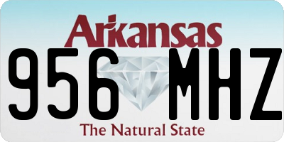 AR license plate 956MHZ