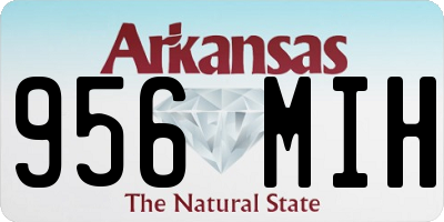AR license plate 956MIH