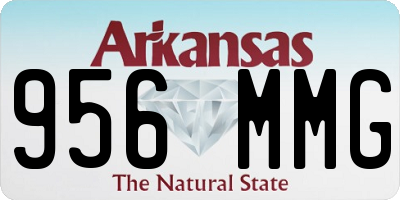 AR license plate 956MMG