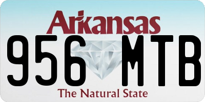 AR license plate 956MTB