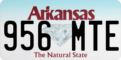 AR license plate 956MTE
