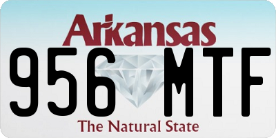 AR license plate 956MTF