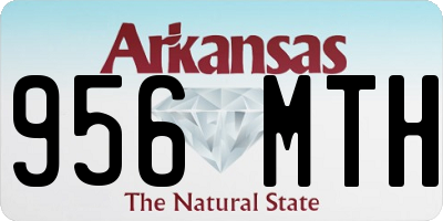 AR license plate 956MTH