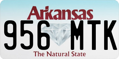 AR license plate 956MTK