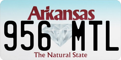 AR license plate 956MTL