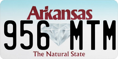 AR license plate 956MTM