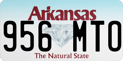 AR license plate 956MTO