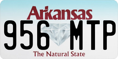 AR license plate 956MTP