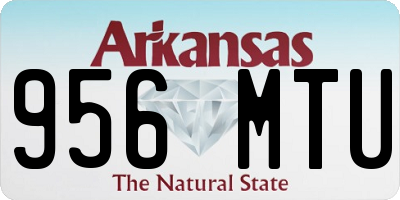 AR license plate 956MTU