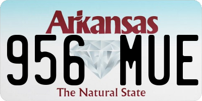 AR license plate 956MUE