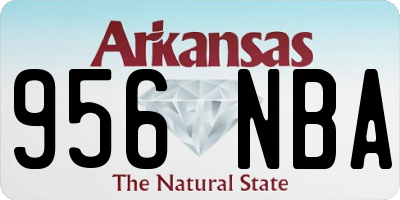 AR license plate 956NBA