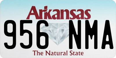 AR license plate 956NMA