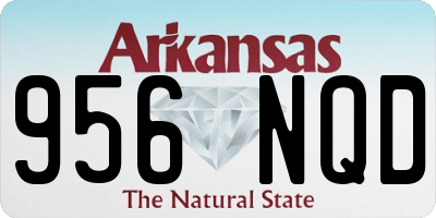 AR license plate 956NQD