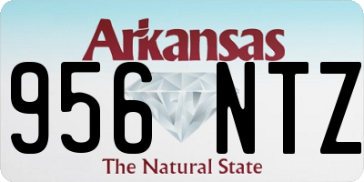 AR license plate 956NTZ