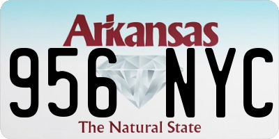 AR license plate 956NYC