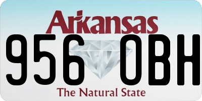 AR license plate 956OBH
