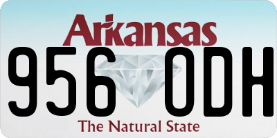 AR license plate 956ODH