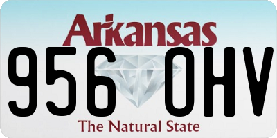 AR license plate 956OHV