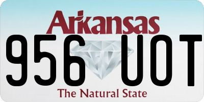 AR license plate 956UOT