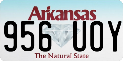 AR license plate 956UOY