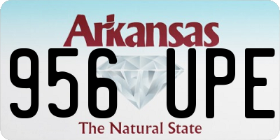 AR license plate 956UPE