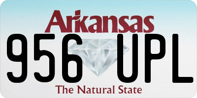 AR license plate 956UPL