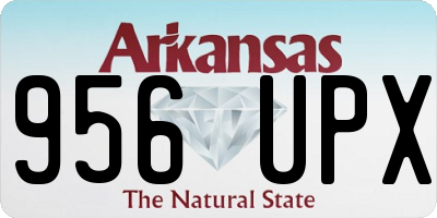 AR license plate 956UPX