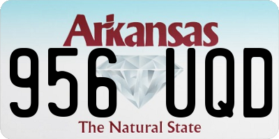 AR license plate 956UQD