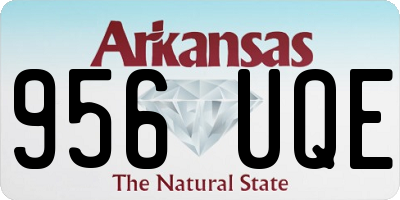 AR license plate 956UQE