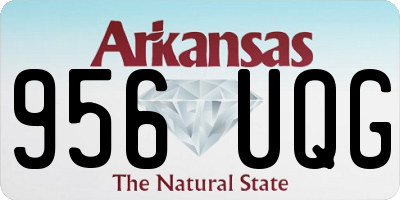 AR license plate 956UQG