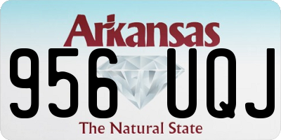 AR license plate 956UQJ