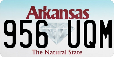 AR license plate 956UQM