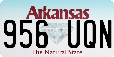 AR license plate 956UQN