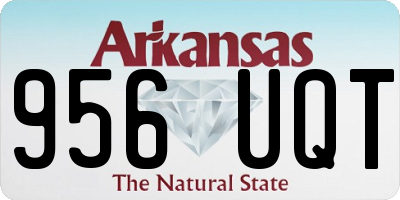 AR license plate 956UQT