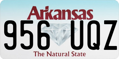 AR license plate 956UQZ