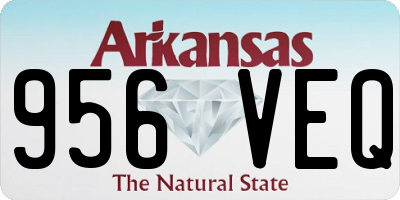 AR license plate 956VEQ