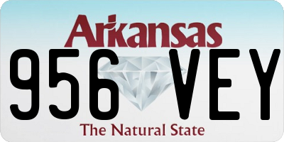 AR license plate 956VEY