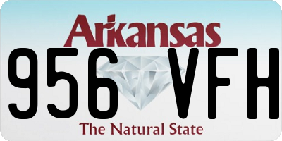 AR license plate 956VFH