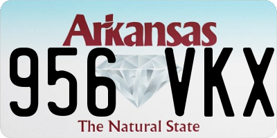 AR license plate 956VKX